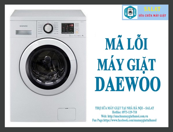 sửa mã lỗi máy giặt Deawwo