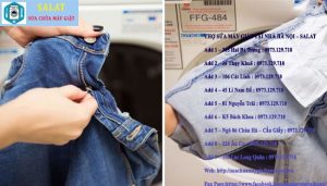 Lộn trái tất cả quần jean ra trước khi mang đi giặt.