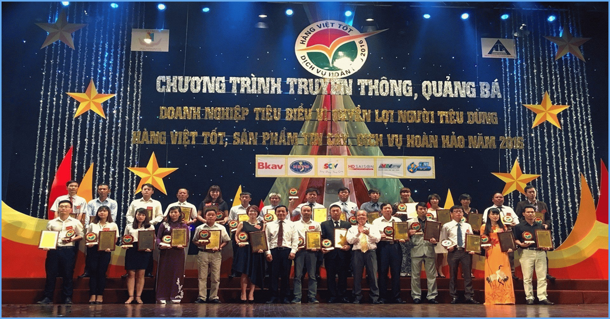Giải thưởng đơn vị cung cấp dịch vụ sửa máy giặt uy tín tại Hà Nội