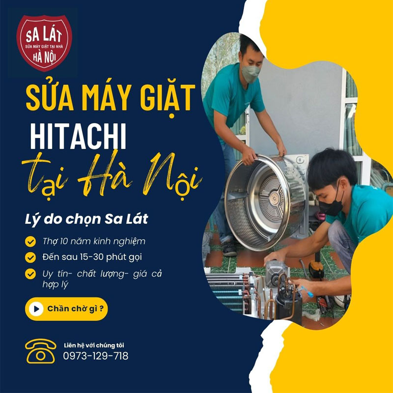 Sửa Máy Giặt Hitachi Tại Hà Nội Nhanh – Rẻ – Chất Lượng