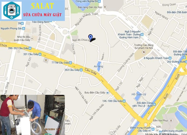 địa chỉ sửa máy giặt electrolux uy tín ở Hà Nội