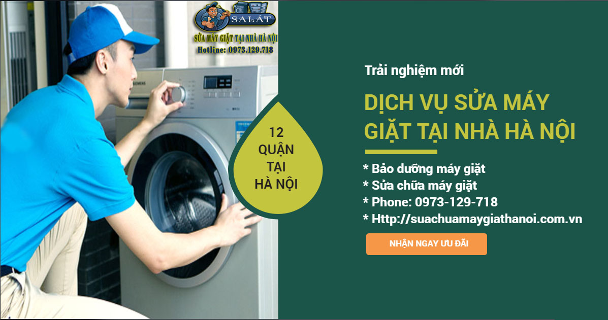 Dịch vụ sửa chữa máy giặt SA LÁT tại nhà Hà Nội