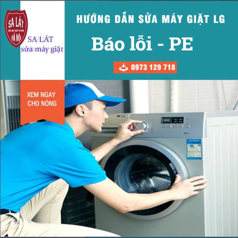 Sửa Máy Giặt LG Lỗi PE Ngay Tại Nhà