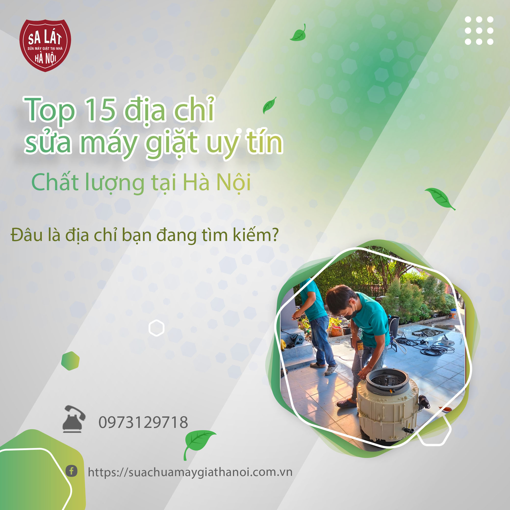 Top 15 Dia Chi Sua May Giat Tai Ha Noi