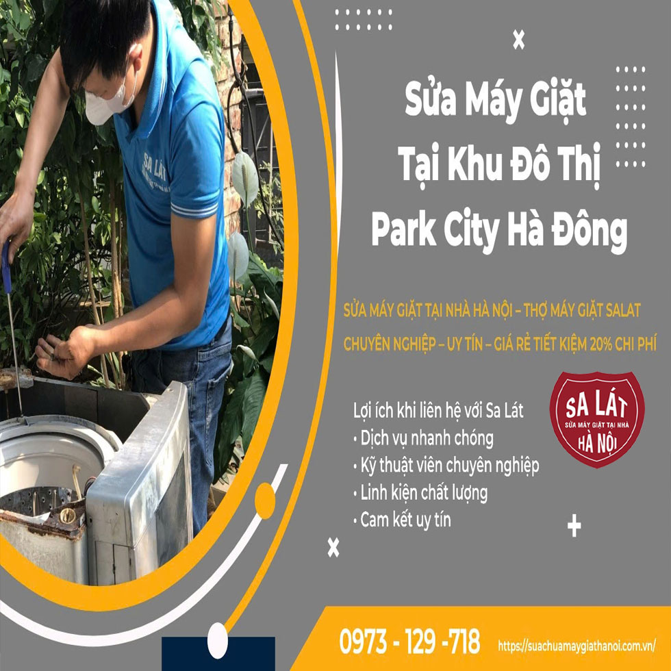 Sửa Máy Giặt Tại Khu Đô Thị Park City Hà Đông 24/7!