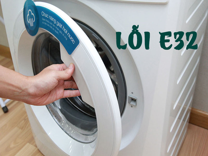 Máy giặt Electrolux báo lỗi E32