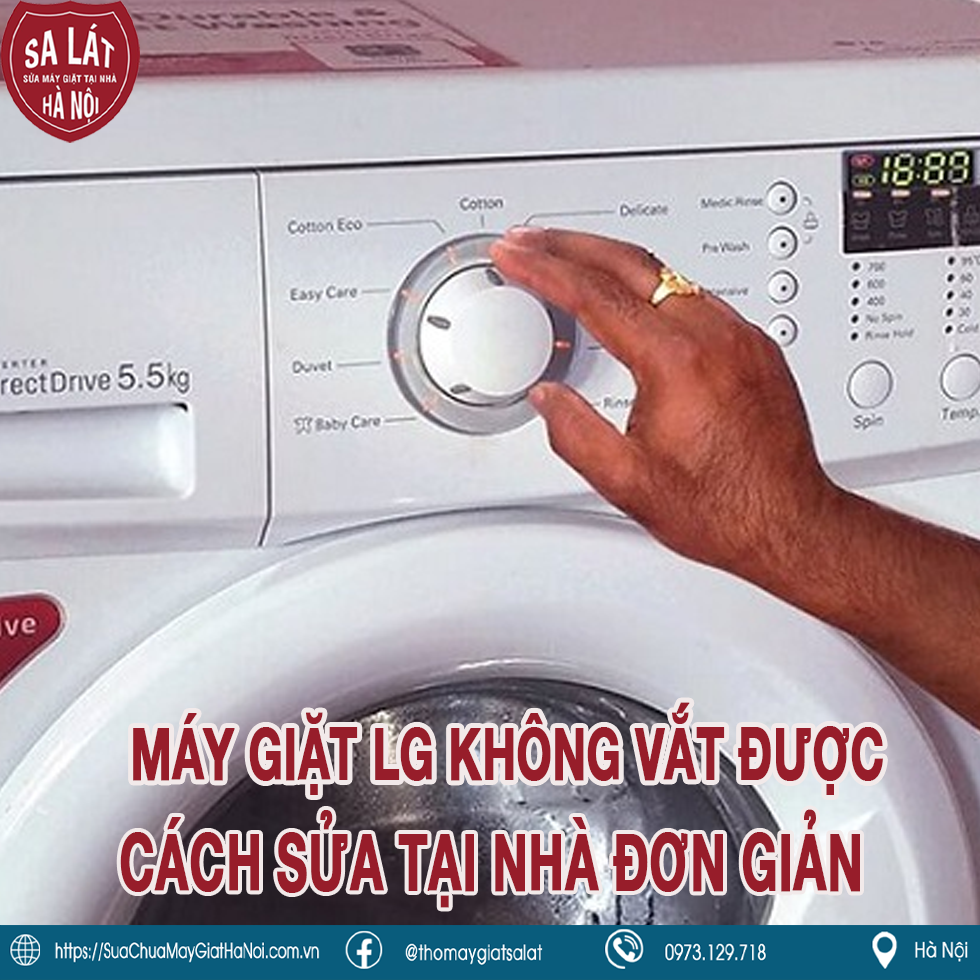 Máy Giặt LG Không Vắt được: Khắc Phục đơn Giản Tại Nhà