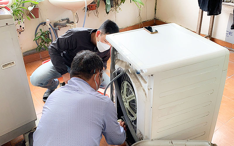 Trung tâm điện lạnh 218 sửa máy giặt tại Hoàn Kiếm