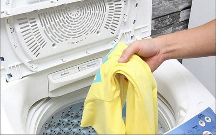 Quần áo giặt không sạch 