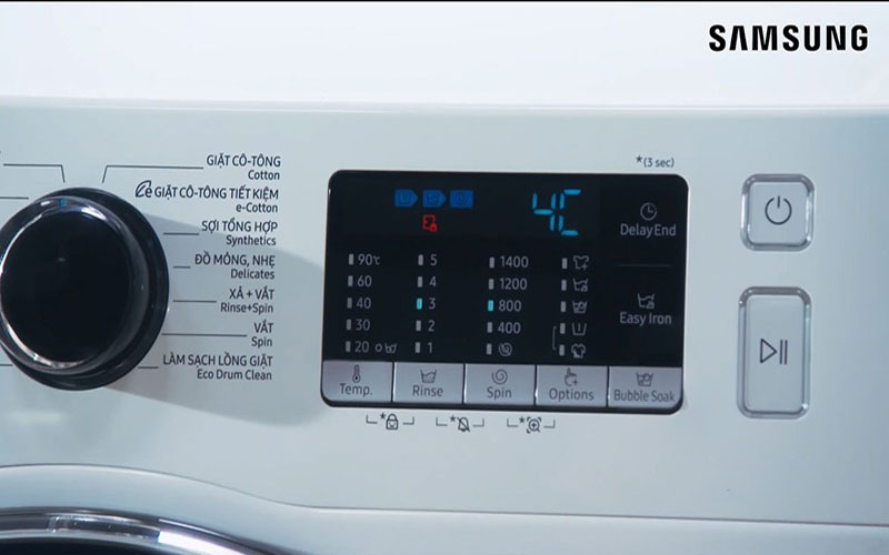 Sửa máy giặt samsung lỗi 4C
