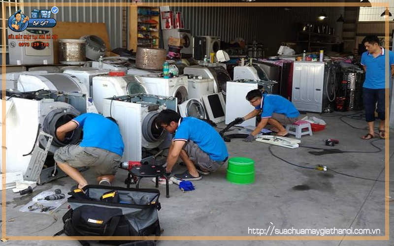Đội ngũ thợ sửa máy giặt quận Hà Đông chuyên nghiệp của Sa Lát
