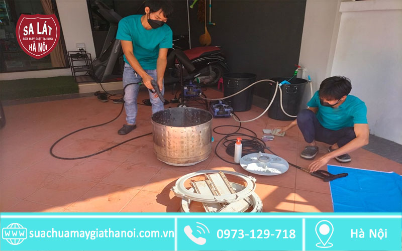 Thợ sửa máy giặt Sanyo tại Hà Nội chuyên nghiệp