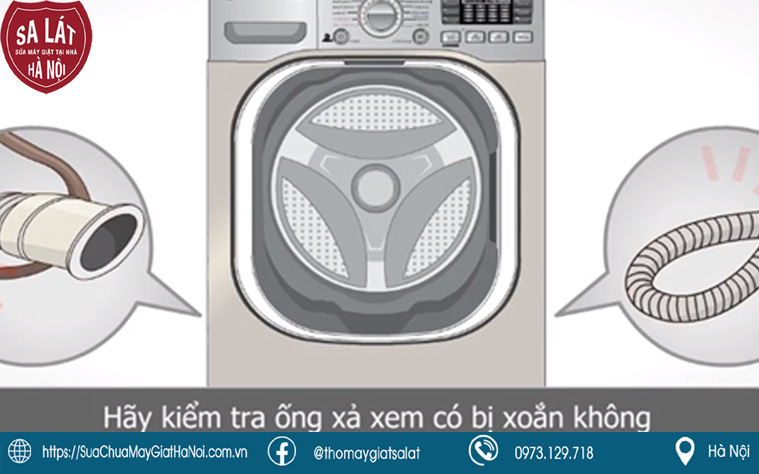 Các bước khắc phục lỗi E12 máy giặt Electrolux
