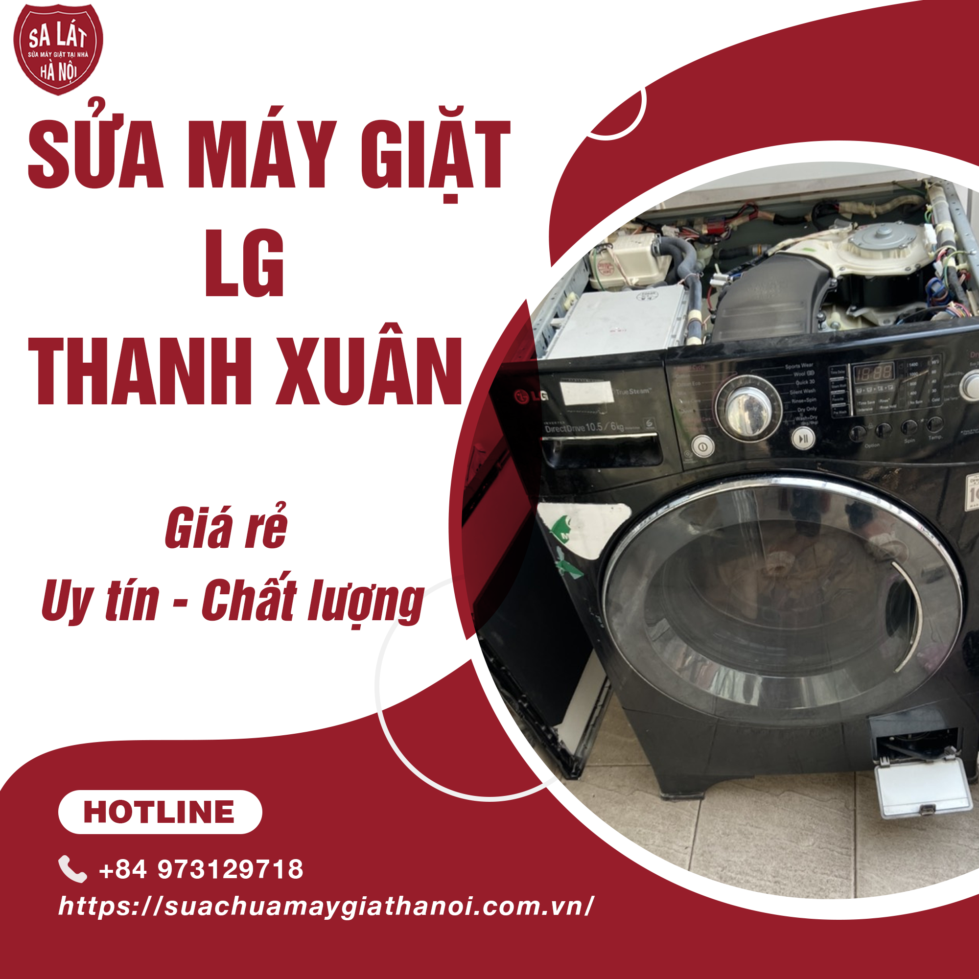 Sửa Máy Giặt LG Quận Thanh Xuân – Giá Rẻ, Uy Tín, Chất Lượng!