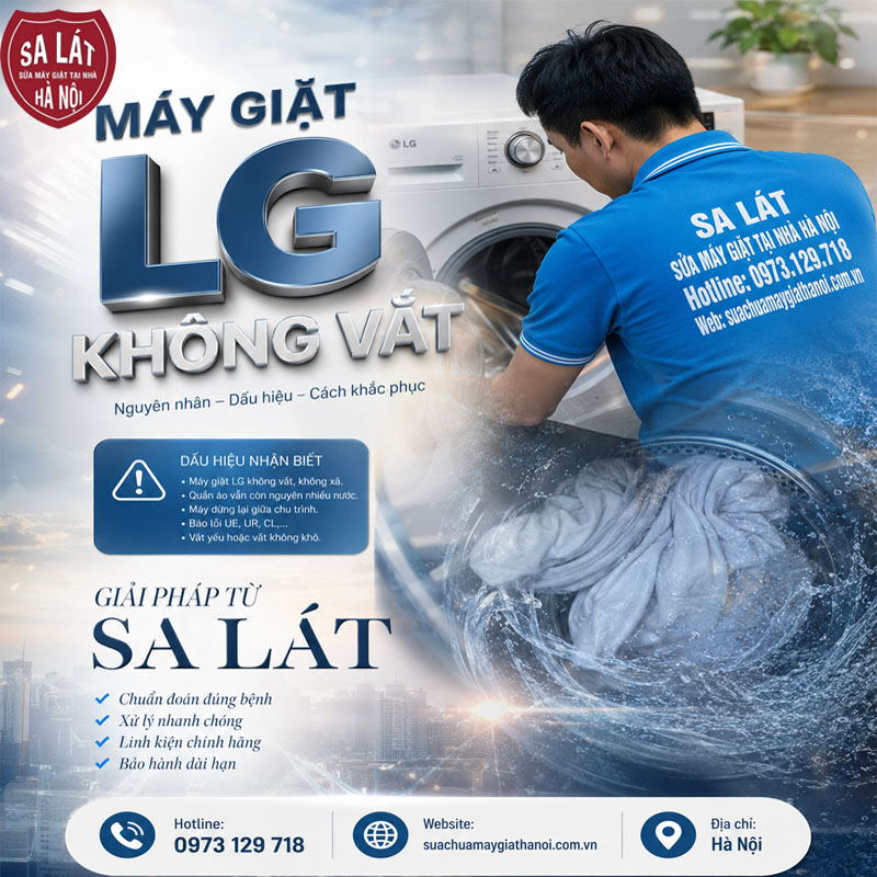 Máy Giặt LG Không Vắt⚠️Tự Sửa Tại Nhà Không Cần Thợ