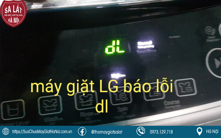 Máy giặt LG báo lỗi DL là gì ?