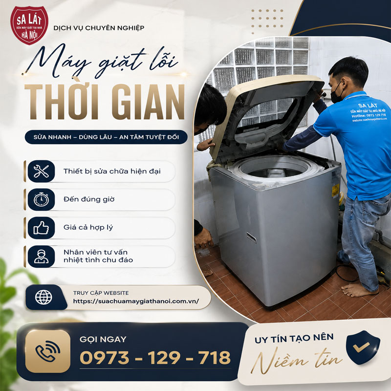 Máy Giặt Lỗi Thời Gian: Nguyên Nhân, Dấu Hiệu Nhận Biết Và Cách Khắc Phục Triệt Để ⏱️