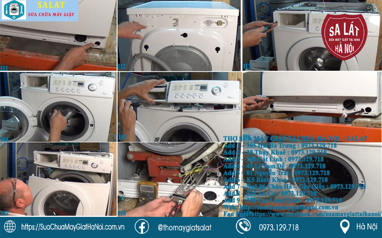 Các bước kiểm tra và sửa chữa máy giặt Samsung báo lỗi 3E