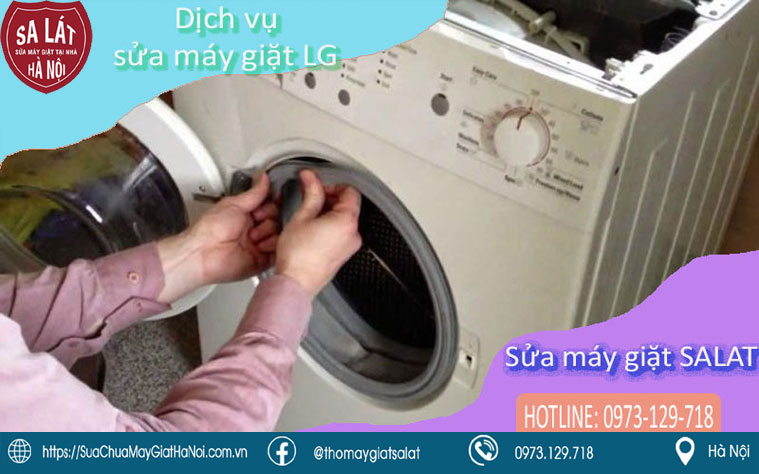 Cam kết sửa máy giặt LG tại Hà Đông của Sa Lát:
