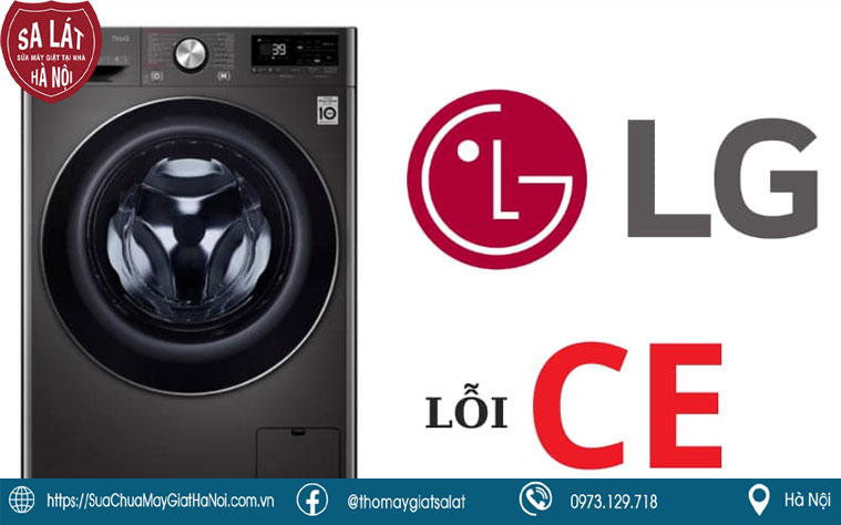 Máy giặt LG báo lỗi CE là gì ? 
