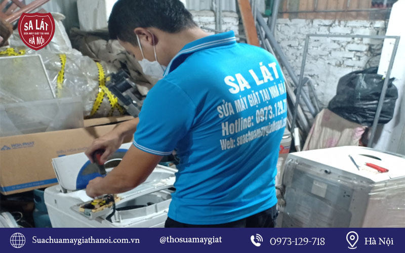 Thợ sửa máy giặt Samsung tại quận cầu giấy