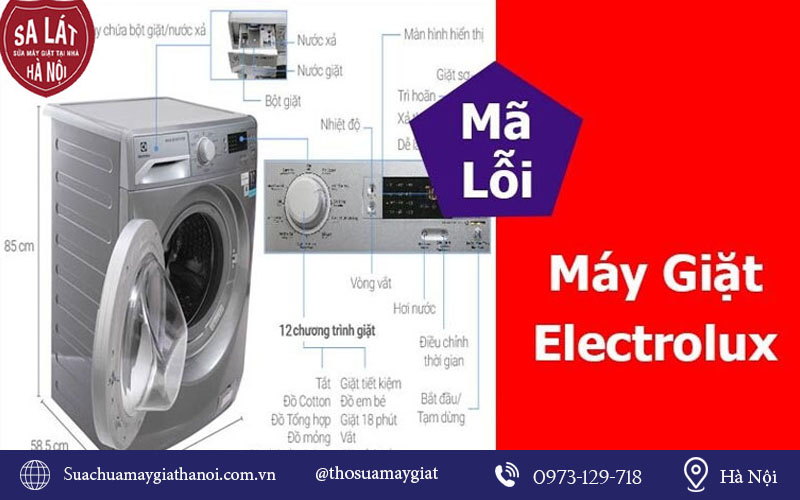 Bảng giá sửa máy giặt Electrolux mới nhất từ Sa Lát