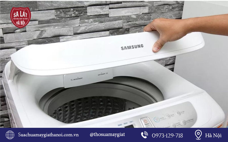 Máy giặt samsung lỗi TE hoặc HE do lỗi cảm biến nhiệt