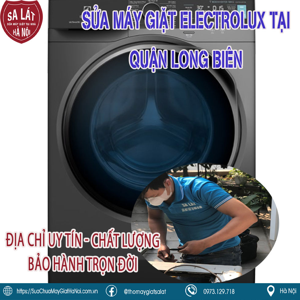 Sửa Máy Giặt Electrolux Tại Quận Long Biên: Sửa ở đâu Tốt Nhất?
