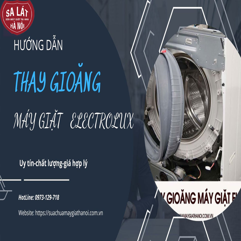 Thay Gioăng Máy Giặt Electrolux Cửa Ngang Tại Nhà Siêu Dễ!!!