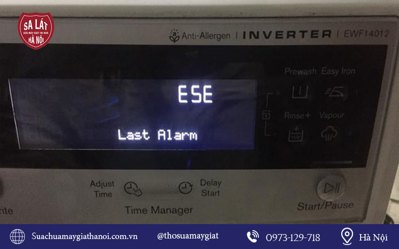 Máy giặt Electrolux báo lỗi E5E: Bí quyết sửa nhanh trong 2 phút