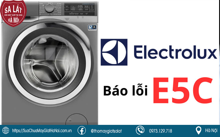 Máy giặt Electrolux lỗi E5C là lỗi gì?