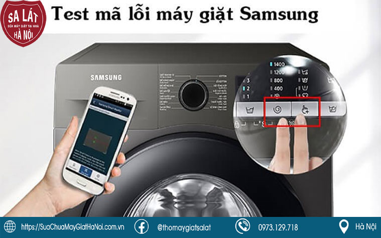 Ma loi may giat Samsung cua tren Tong hop cac loi Khac phuc