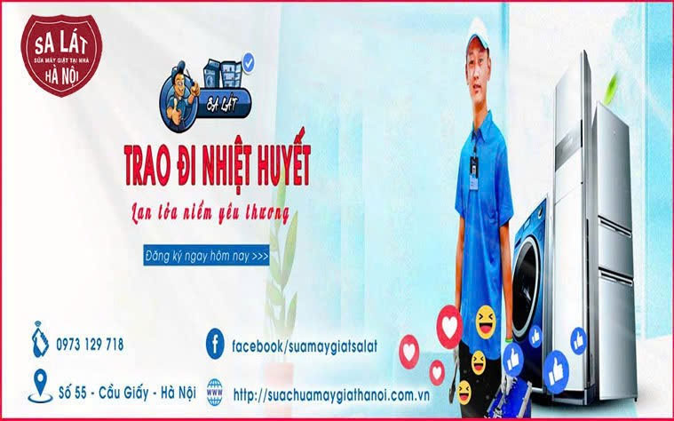 Sửa máy giặt tại Cao Bá Quát - Sa Lát - Đơn vị sửa chữa chính hãng tại nhà