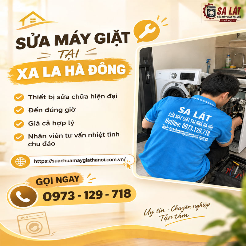 🧺 Sửa Máy Giặt Tại Xa La Hà Đông Uy Tín, Thợ Giỏi Có Mặt Sau 15 Phút ⏱️