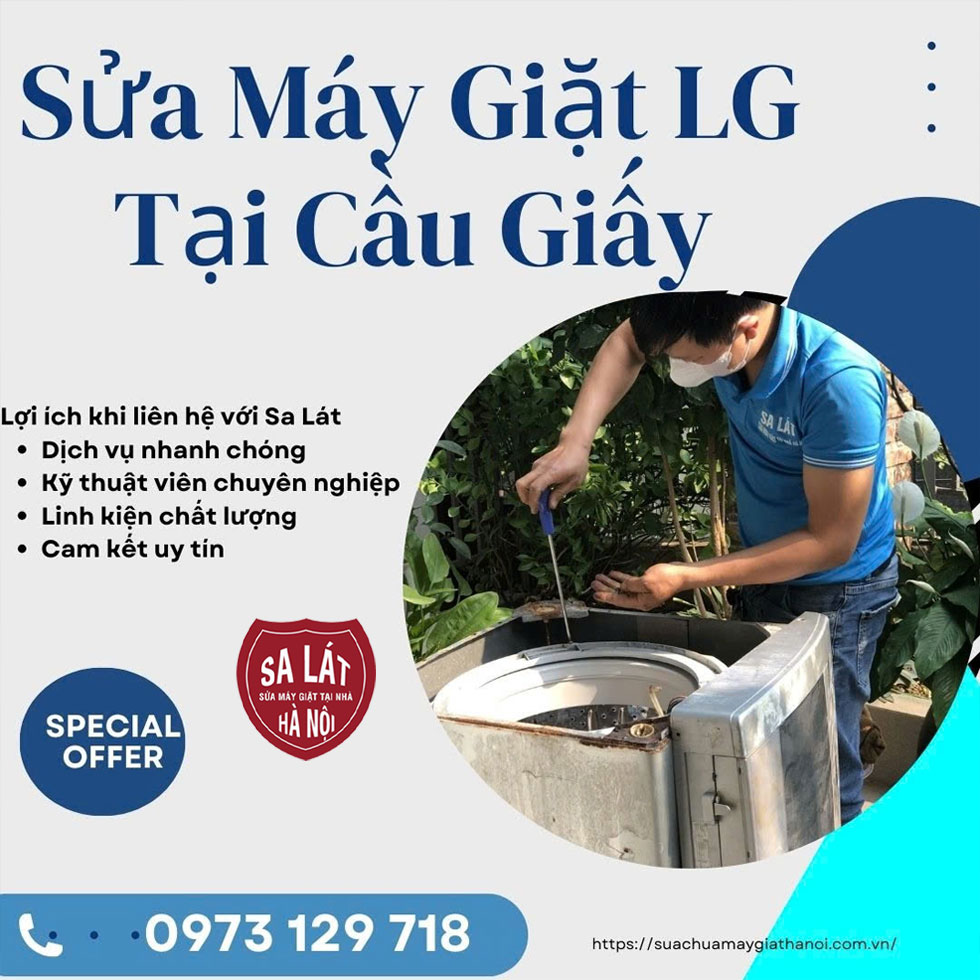 Sua May Giat LG Tai Cau Giay Sa Lat Uy Tin Gia Tot