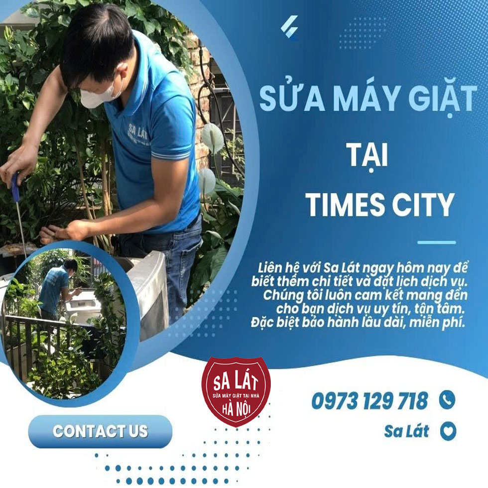 Sửa Máy Giặt Tại Times City 24/7 – Gọi Có Ngay!