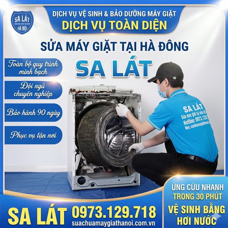 Sửa Máy Giặt Tại Hà Đông: Có Mặt Sau 15 Phút – Thợ Giỏi, Giá Rẻ 2026