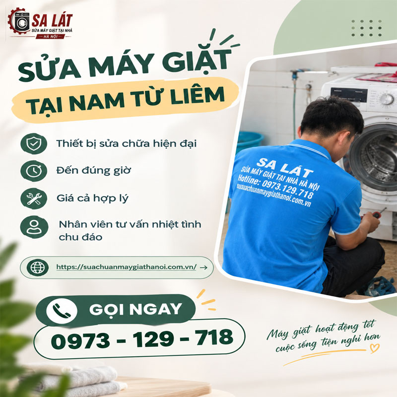 🌟 Dịch Vụ Sửa Máy Giặt Tại Nam Từ Liêm Uy Tín, Thợ Giỏi 15 Phút Có Mặt 🛠️