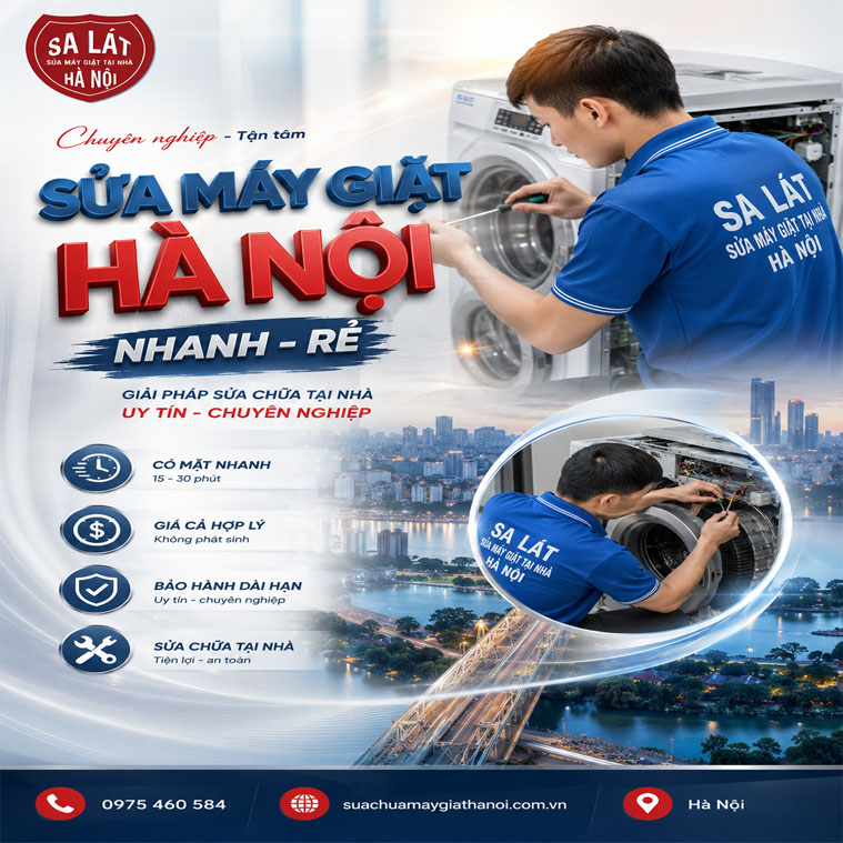 Sửa Máy Giặt Hà Nội ✅ Nhanh ✅ Rẻ ✅ Tiết Kiệm