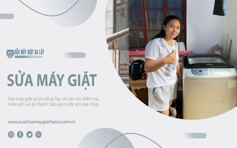 Khách hàng đánh giá về dịch vụ sửa máy giặt