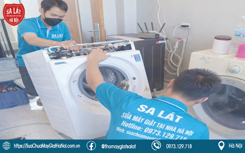 Các lỗi cần gọi thợ sửa máy giặt tại Royal City ngay lập tức