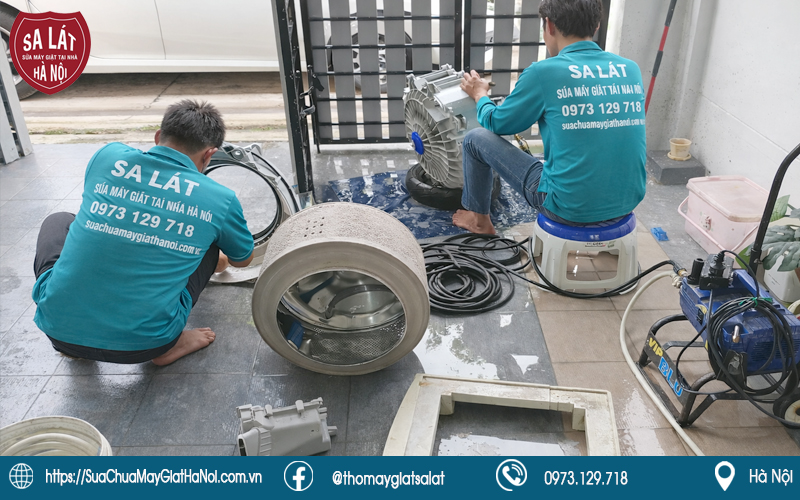 Các lỗi thường gặp cần gọi thợ sửa máy giặt tại Vinhomes Smart City