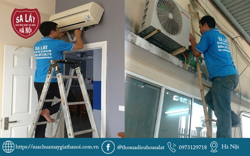 Điện lạnh Sa Lát nhận sửa điều hòa tại Đống Đa trên mọi tuyến phố lớn