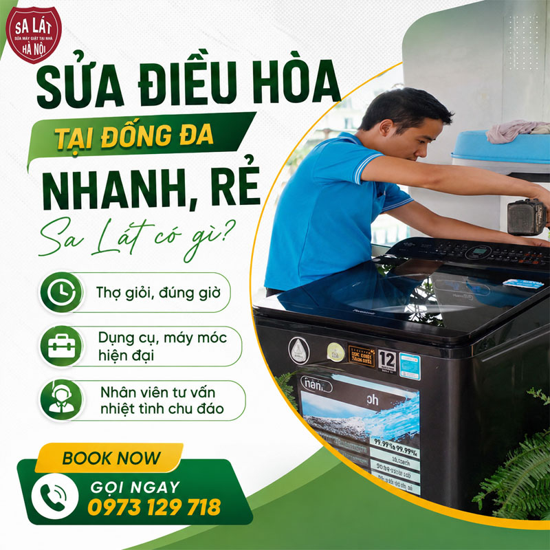 Sua Dieu Hoa Tai Dong Da