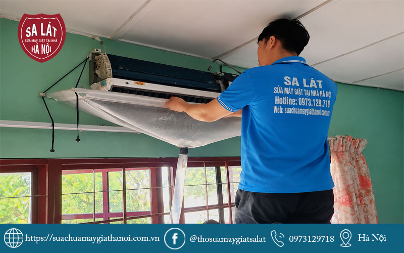 Quy trình sửa điều hòa tại Hà Đông chuẩn 5 bước của Sa Lát