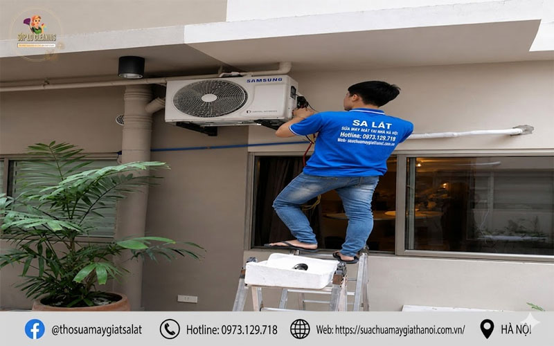 Dịch vụ sửa chữa máy lạnh uy tín tại Tây Hồ với thiết bị chuyên dụng hiện đại