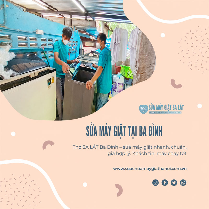 Sua May Giat Tai Ba Dinh