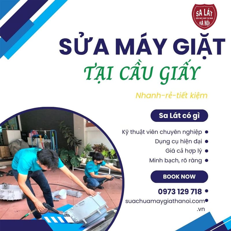 Sửa Máy Giặt Tại Cầu Giấy – Nhanh, Tiết Kiệm
