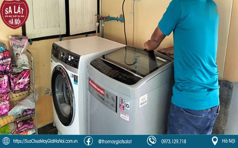 Sửa máy giặt tại nhà uy tín chuyên nghiệp theo yêu cầu của khách hàng 