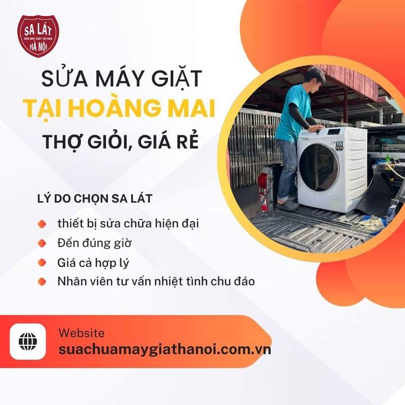 Sửa Máy Giặt Tại Hoàng Mai Uy Tín Giá Rẻ Chỉ Sau 15 Phút
